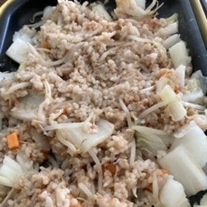 お弁当やご飯にのせて！納豆と玉ねぎの卵炒め！